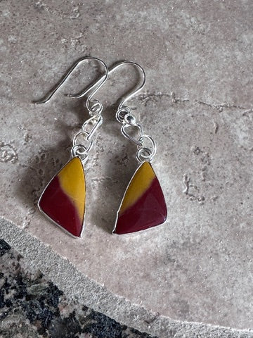 Mookaite Earrings (D653)
