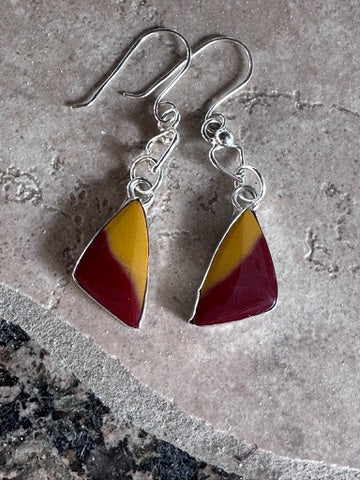 Mookaite Earrings (D653)