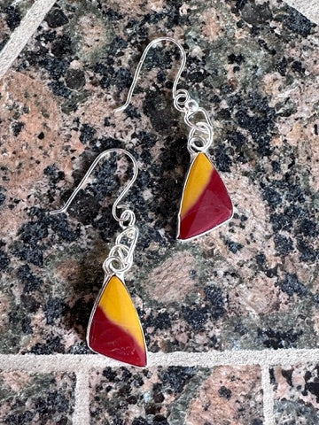 Mookaite Earrings (D653)