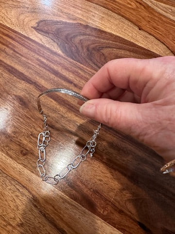 ✨ Sterling Silver Boot Bracelet – Handmade BootBling for Western, Festival & Everyday Style (D971)