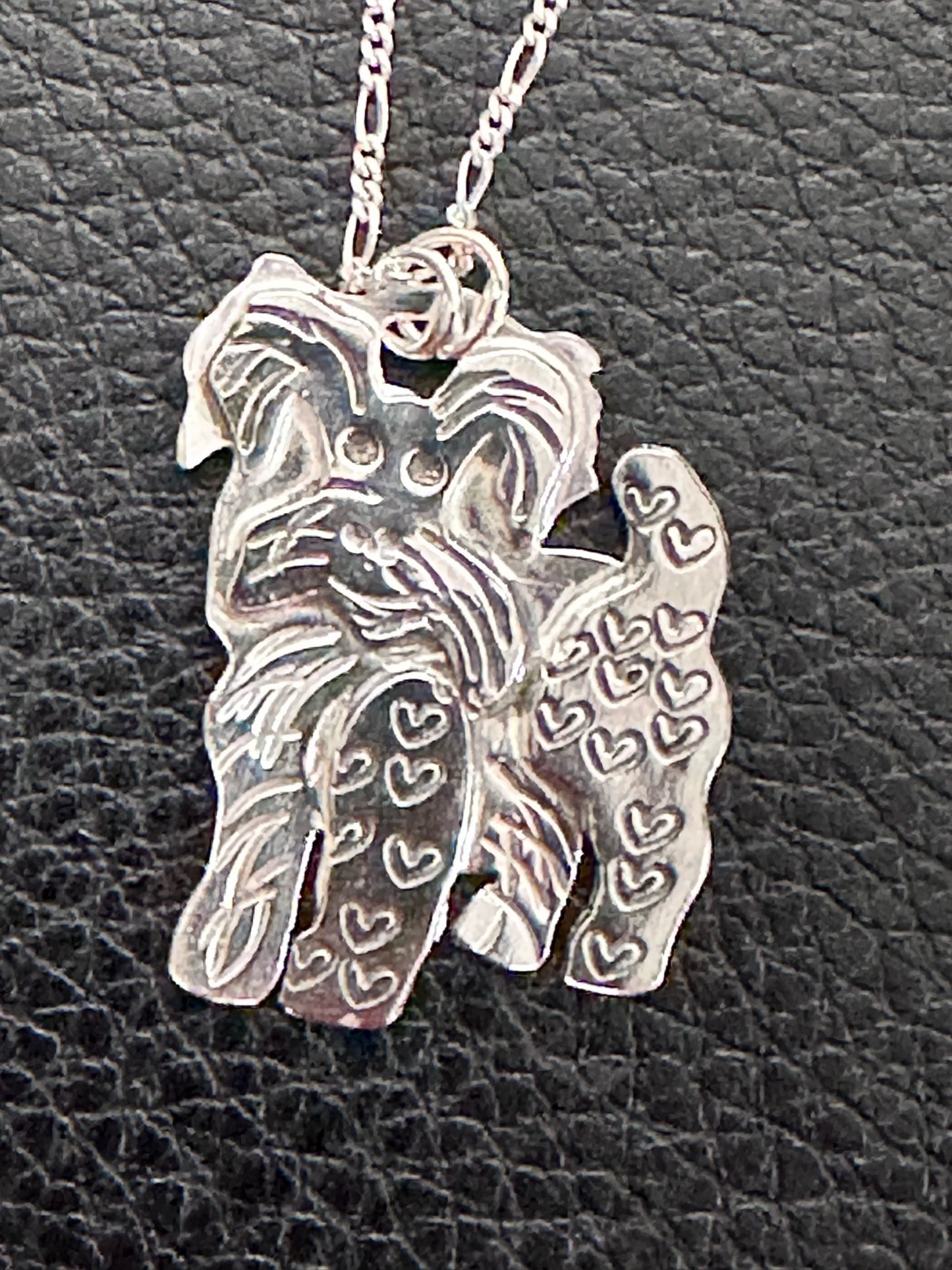 *Custom Sterling Silver Yorkie Necklace