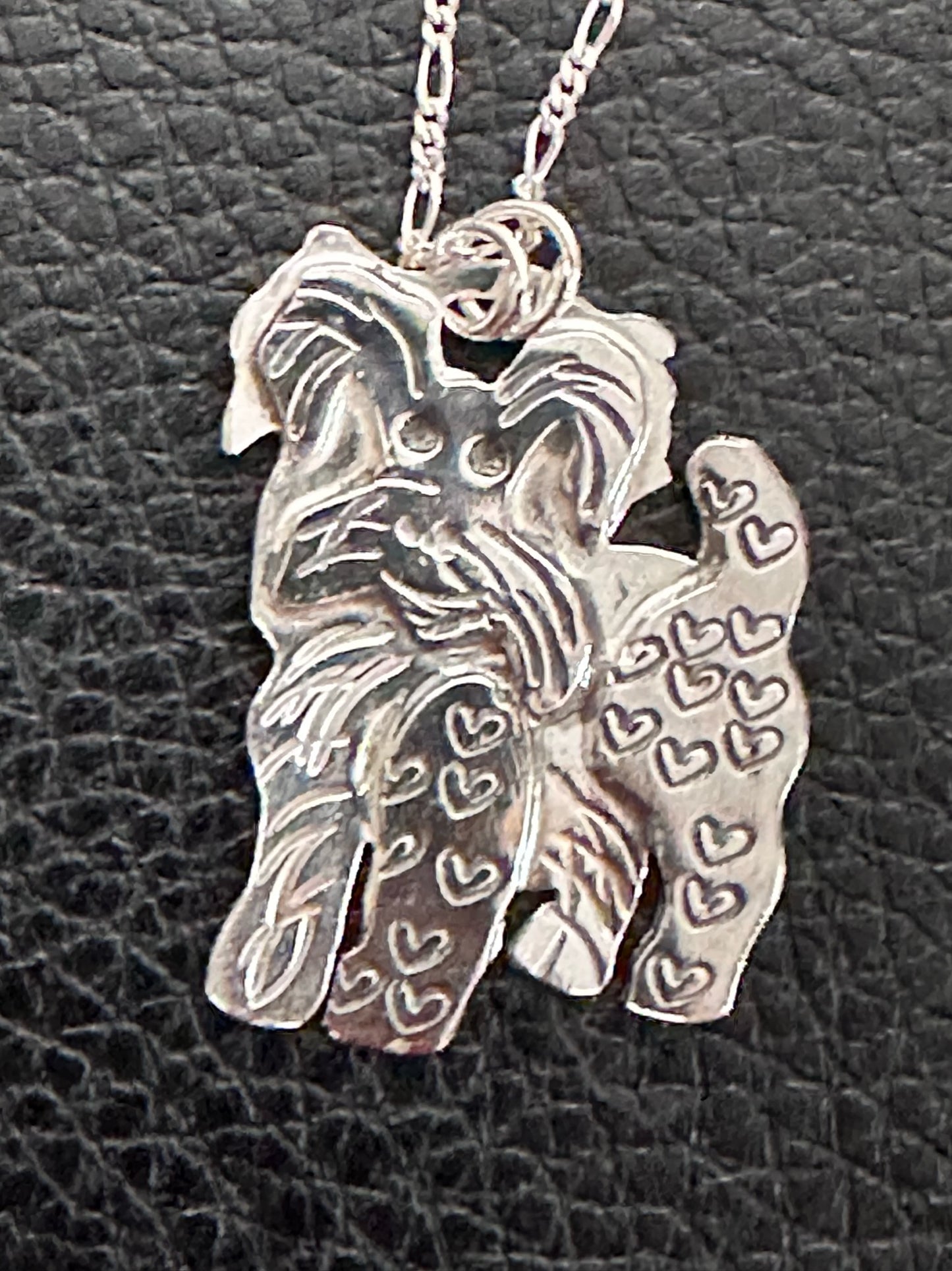 *Custom Sterling Silver Yorkie Necklace