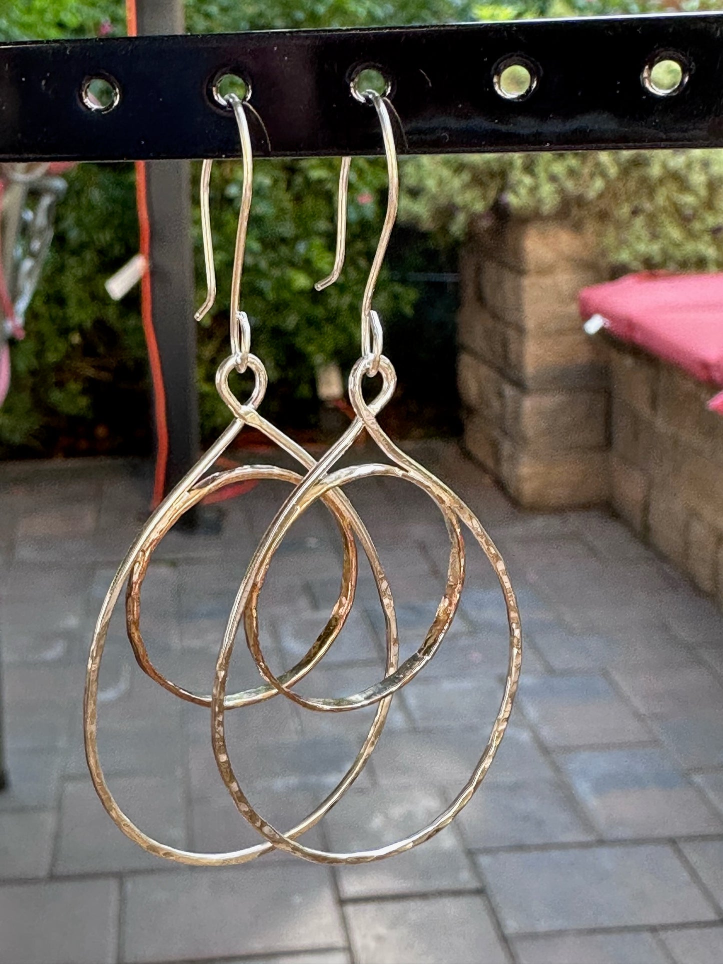 Sterling Silver & 14K gold-filled - Hoop Earrings