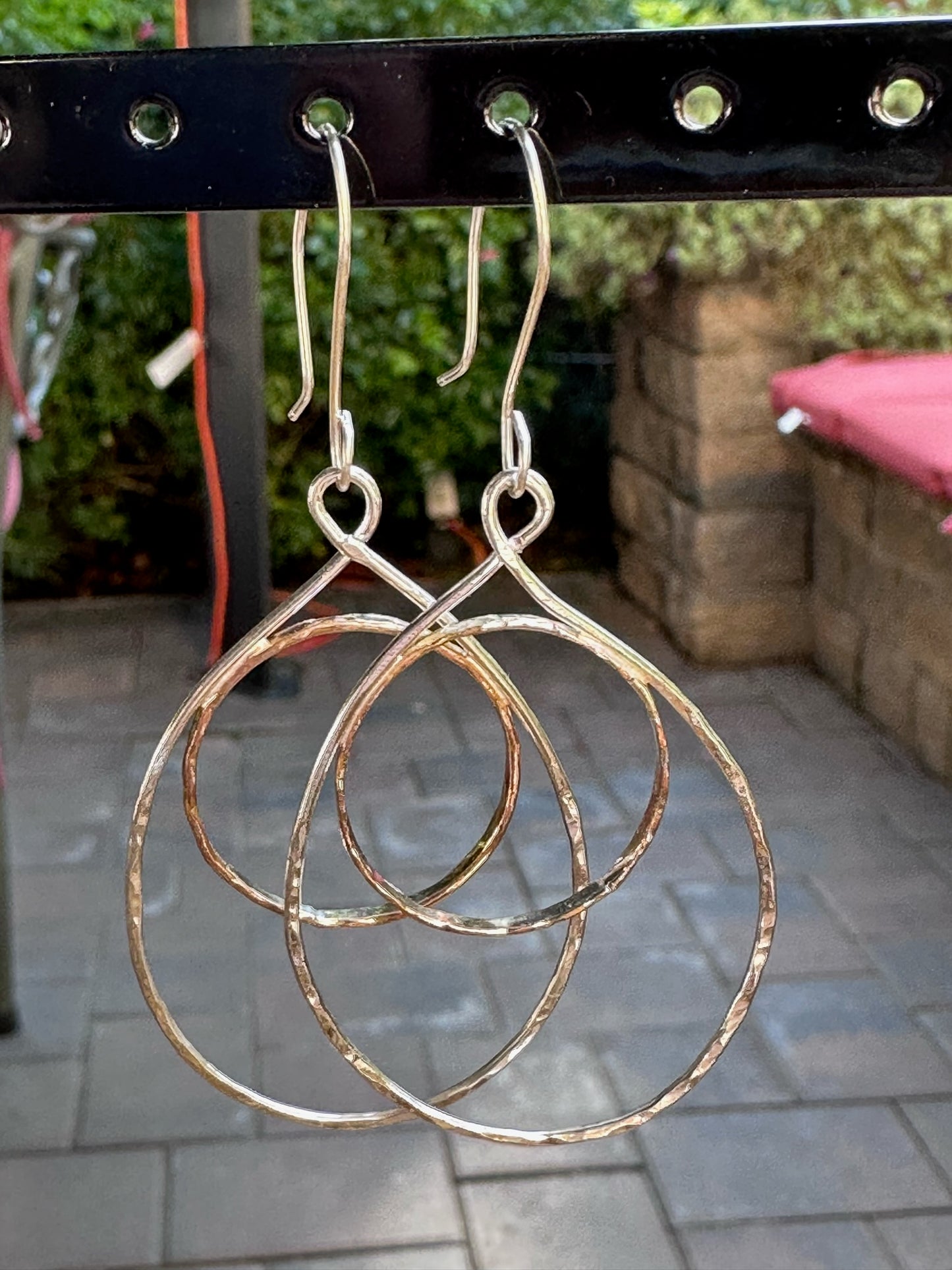 Sterling Silver & 14K gold-filled - Hoop Earrings