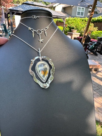 Agate "Witchy" Pendant (910)