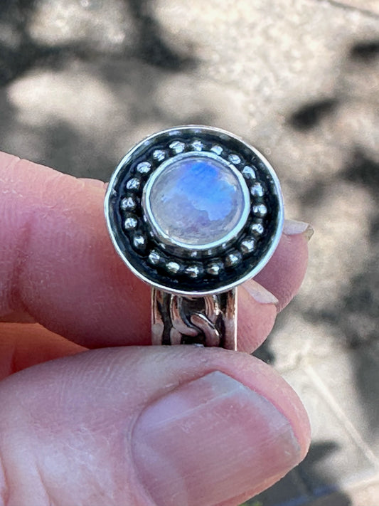 *Custom Moonstone Ring - Made to size